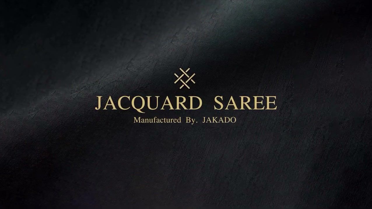Jacquard looms weaving sarees at the Jakado factory